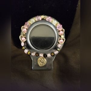 NWT Handcrafted Be Mine Valentine's Charm Bracelet.